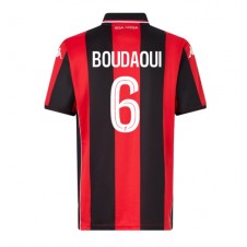 OGC Nice Hicham Boudaoui #6 Hemmatröja 2025-26 Korta ärmar